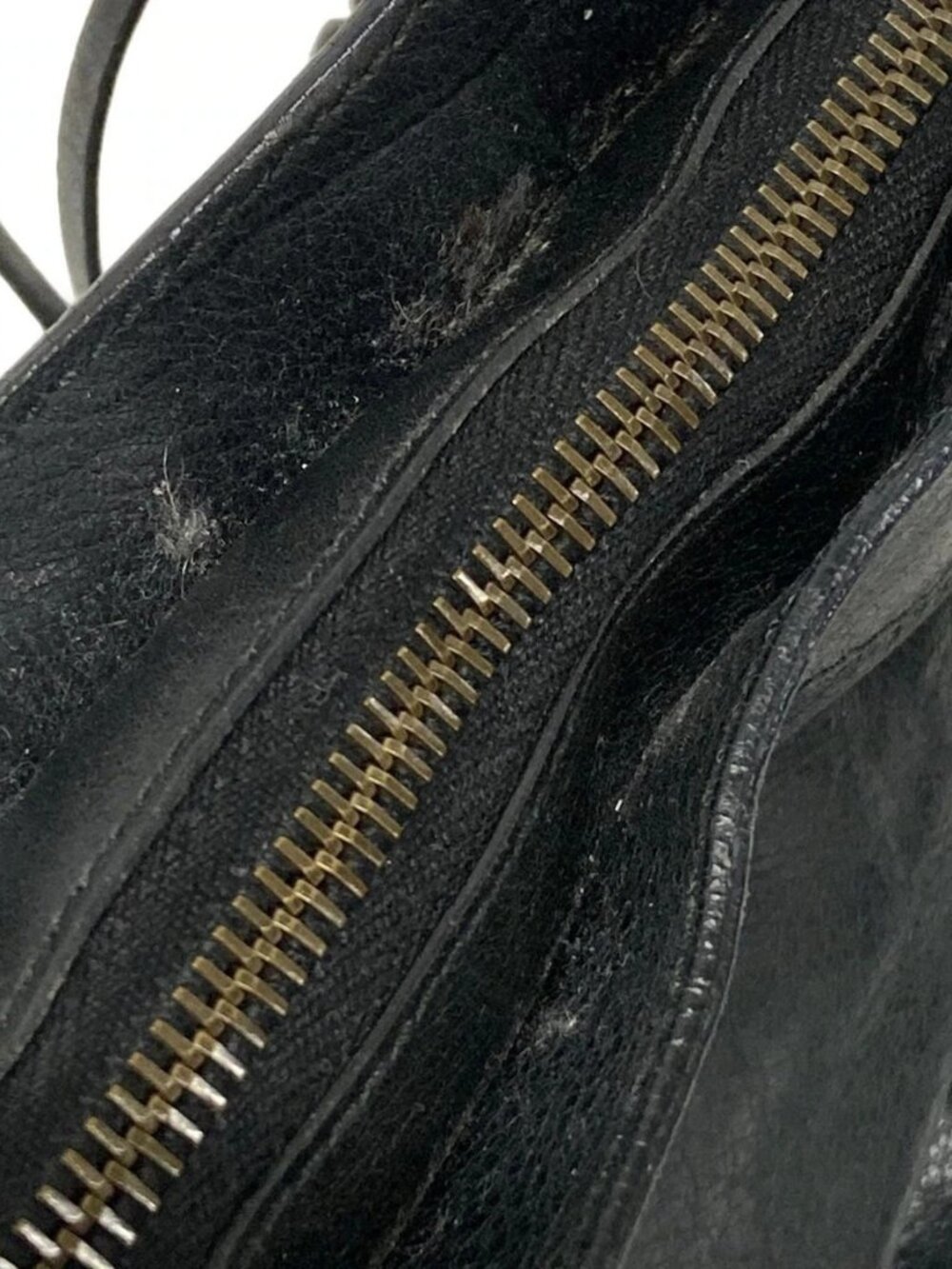 BALENCIAGA The First 103208 Black Leather Handbag - Picture 11 of 15